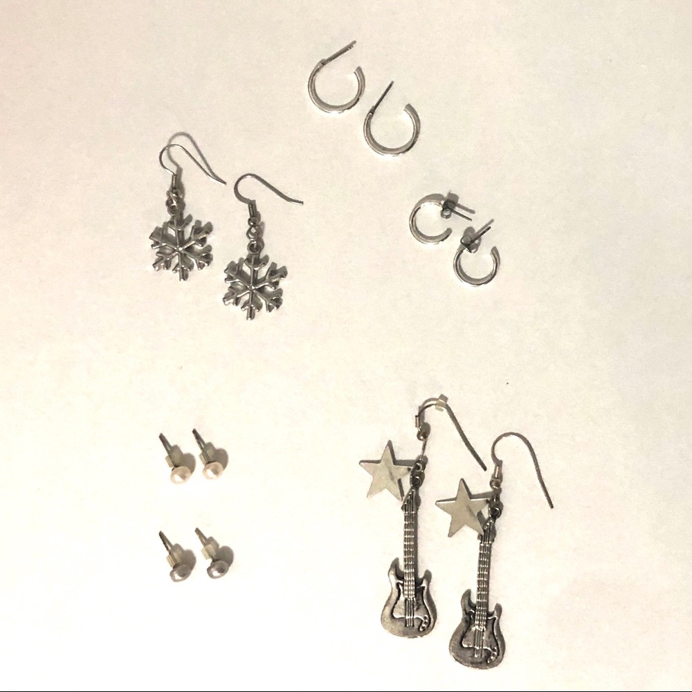 Silver Earring Bundle